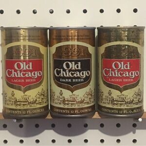Vintage Old Chicago Collector’s Cans (Lot of 3)